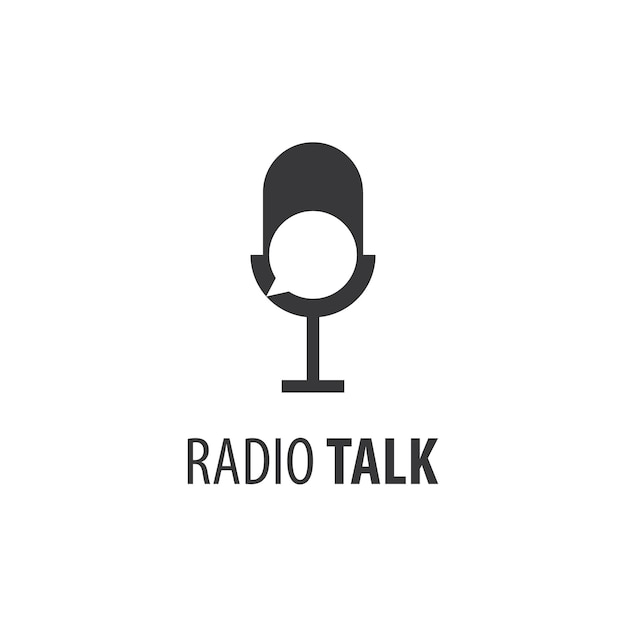 Vector Radio Talk Logo