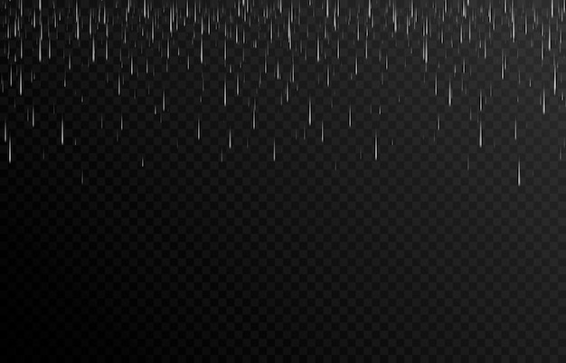 Vector vector rain on an isolated transparent background rain png heavy rain hurricane weather png