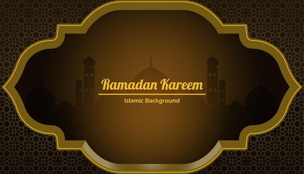 Vector ramadan achtergrond