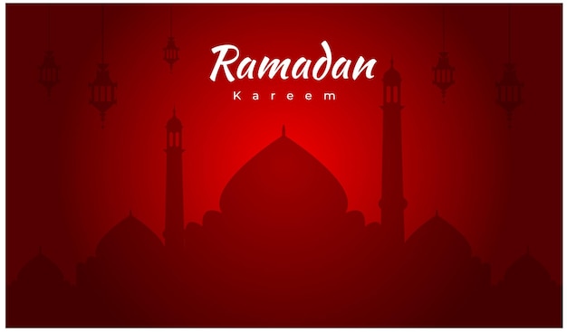 Vettore ramadan kareem eid illustrazione di sfondo