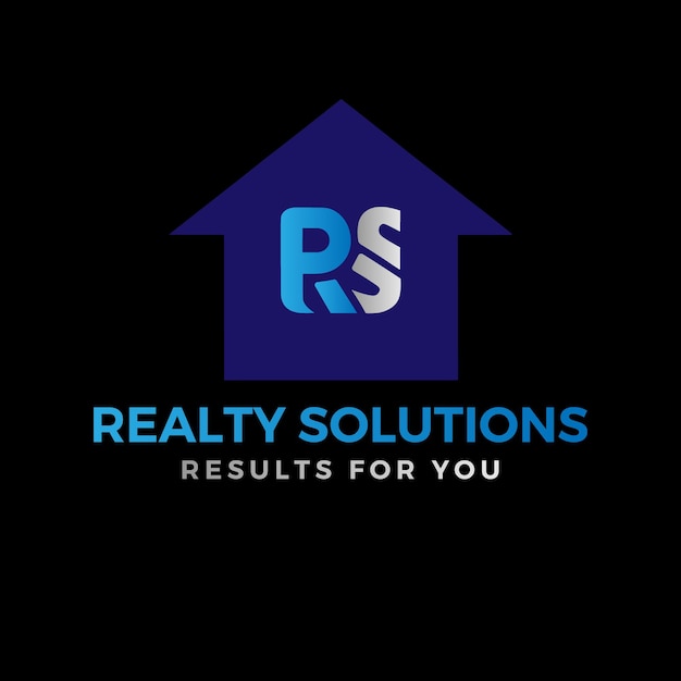 Vector vector real estate logo design