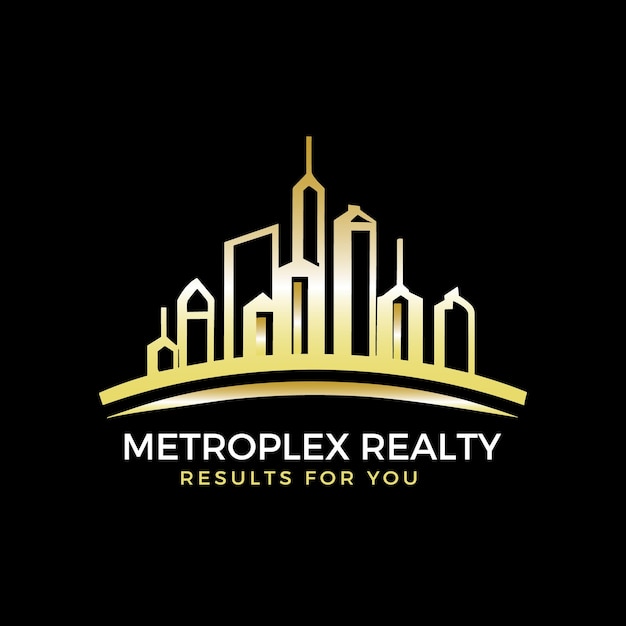 Vector vector real estate logo design