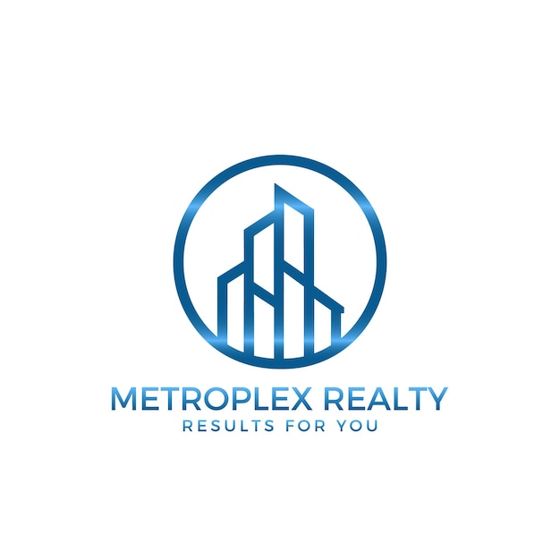 Дизайн логотипа Vector Real Estate