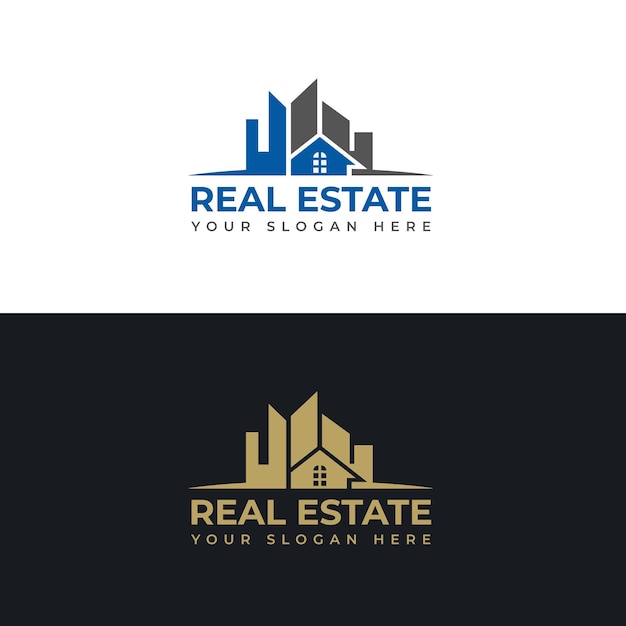 Vector real estate logo