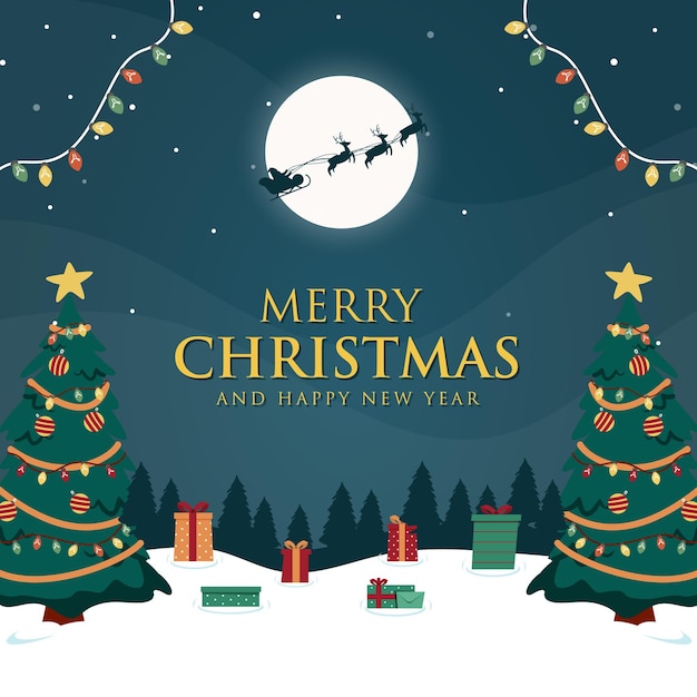 Vector vector realistic christmas background with beautiful ornaments