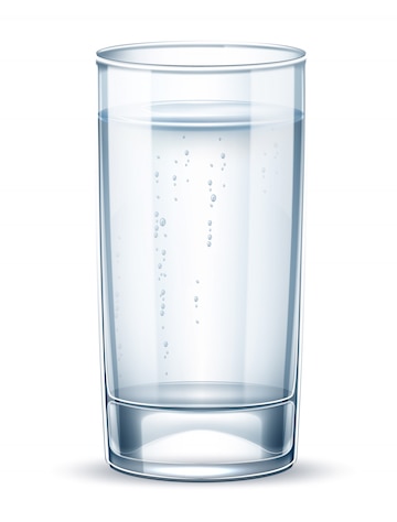 Clear glass cup, Drinking water Glass Cup, mineral water transparent  background PNG clipart