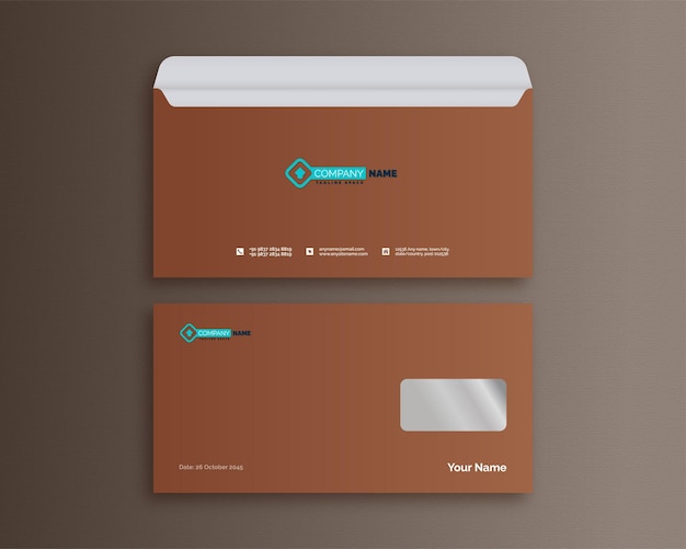 Vector vector realistic envelope mockup template vector file