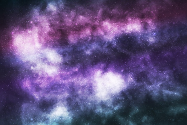 Vector realistic isolated cosmic galaxy