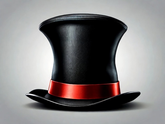 Vector Realistic magician hat isolated