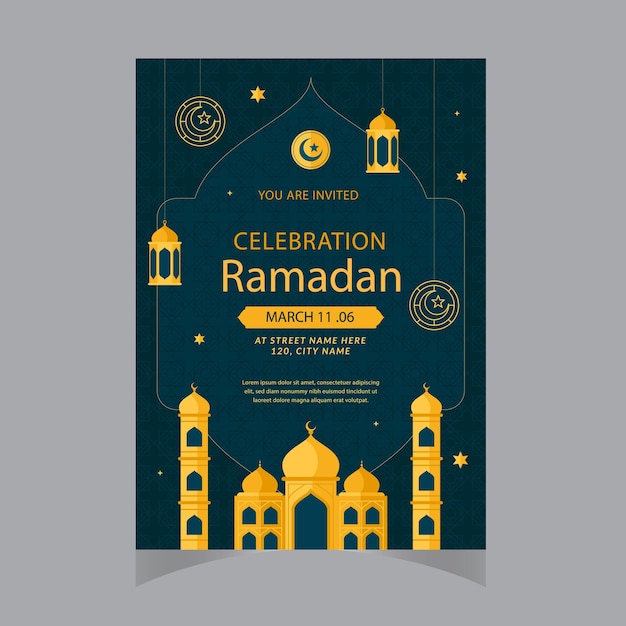 vector realistic ramadan instagram stories collection