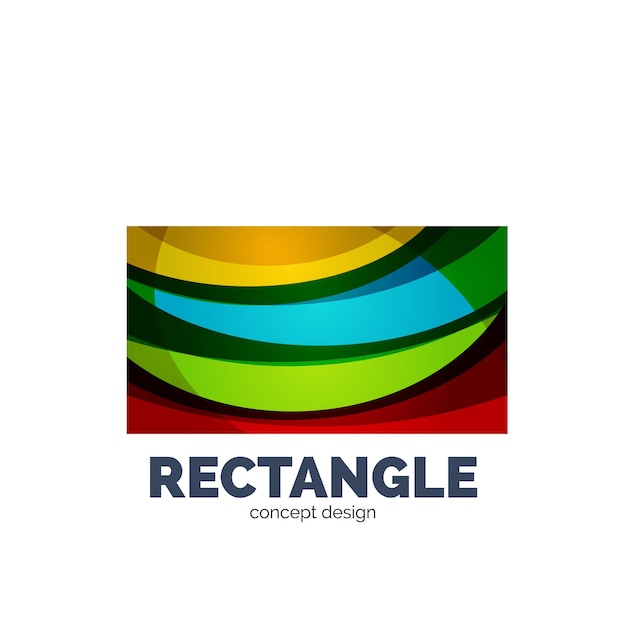 Vector rectangle logo