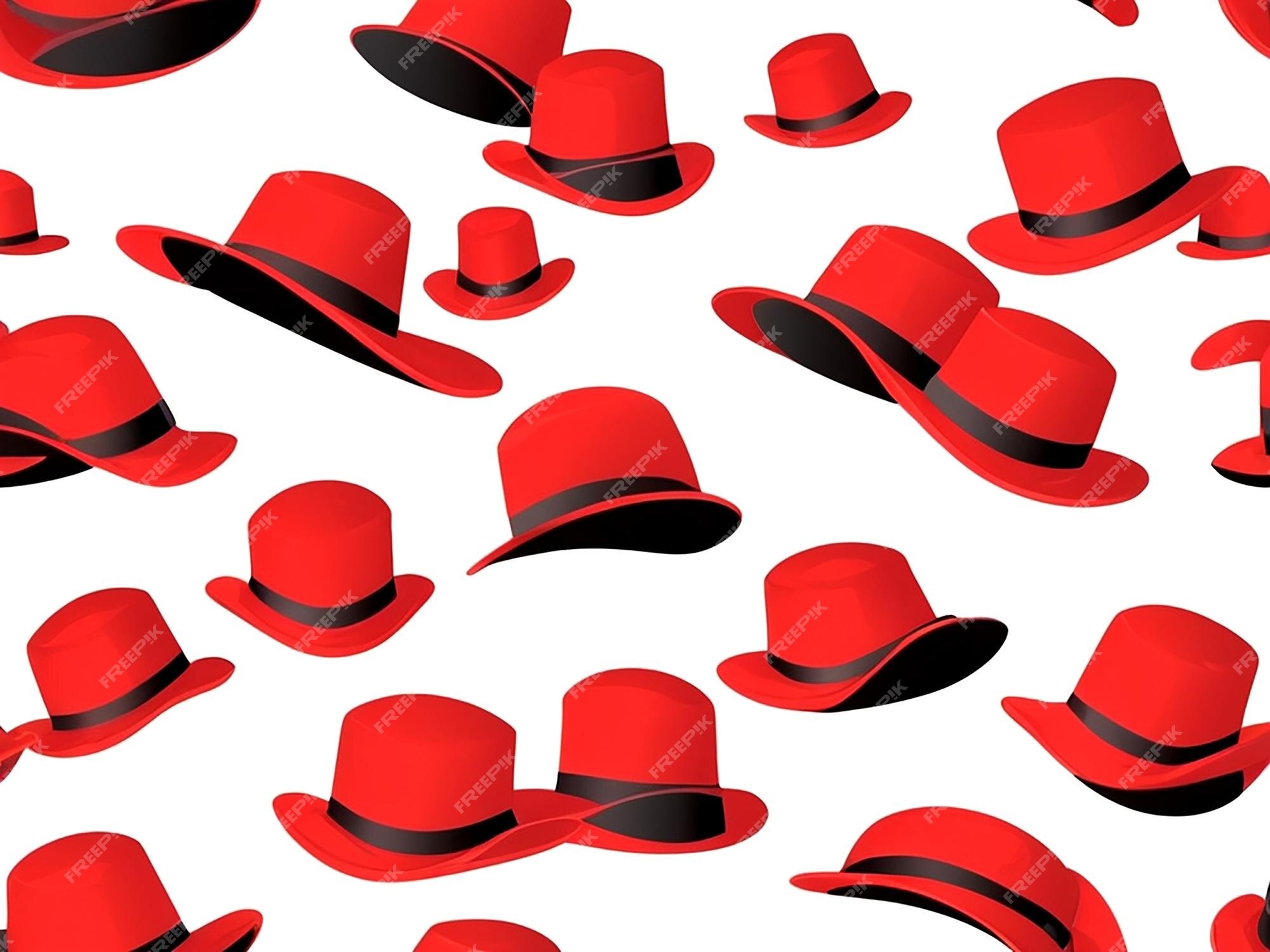 Premium Vector | Vector red hat illustration isolated