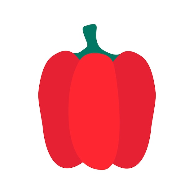 Vector vector red peppers graphic illustration