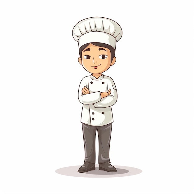 Vector restaurant chef cook hat kitchen illustration food professional design symbol sign