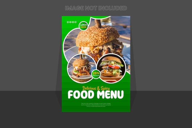 Vector Restaurant food flyer template