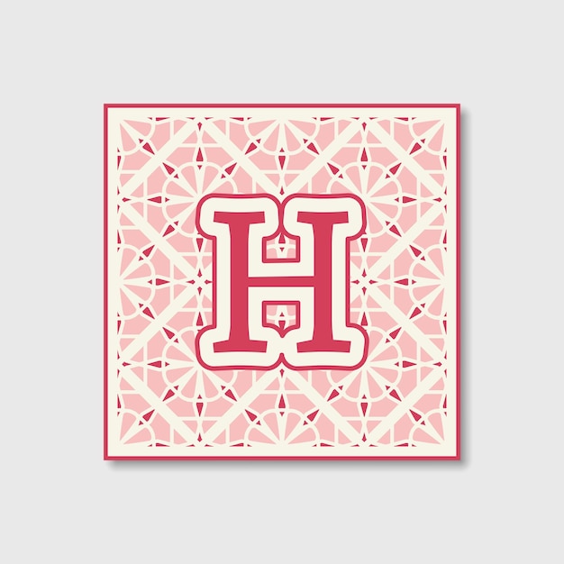 Vector Retro Monogram Design