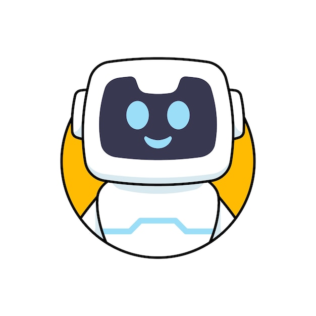 ベクターロボットアバターイラスト
