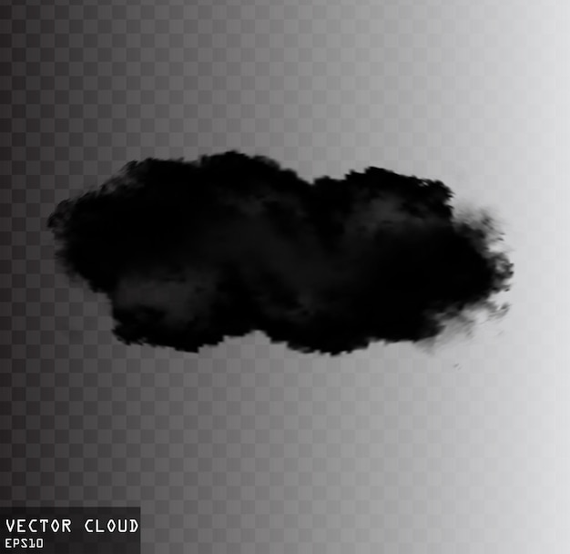 Vector vector rook wolk illustratie