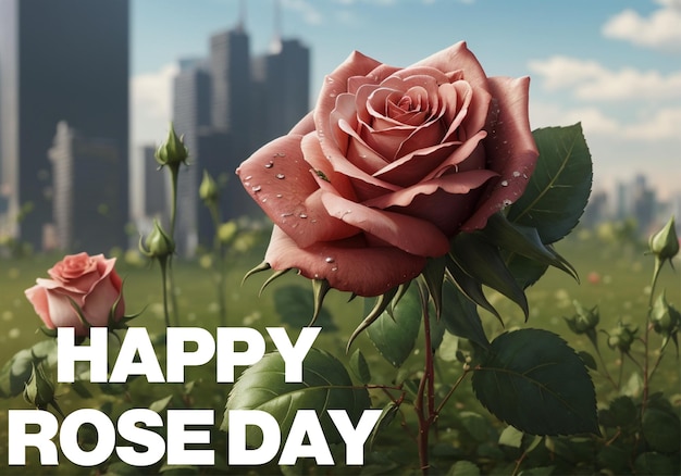 Vector vector of rose day social media post design