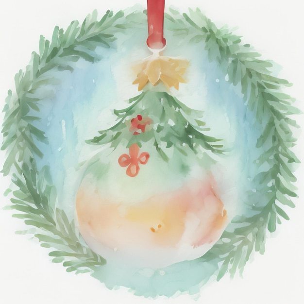 Vector vector schattig ornament voor kerstmis noel rood roze gradiënt glanzende wolken kleuren witte collectie