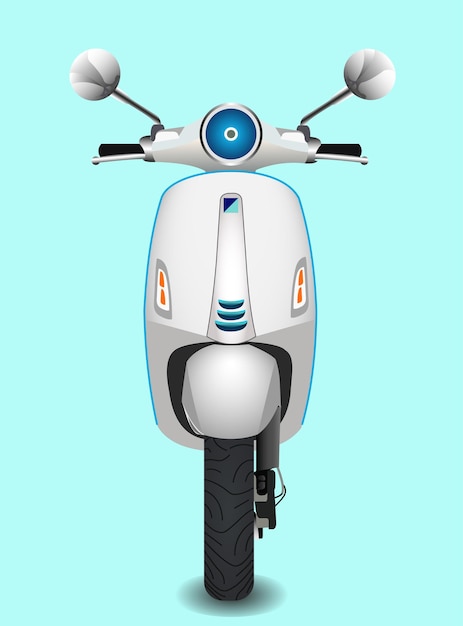 Vector vector scooter