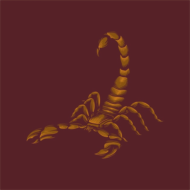 Vector vector scorpion