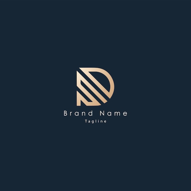 Vector SD Letters Logo Design