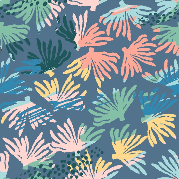 Vector sea seamless pattern