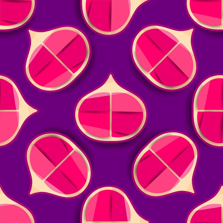 Vector vector seamless background with figs for your products and business. vector