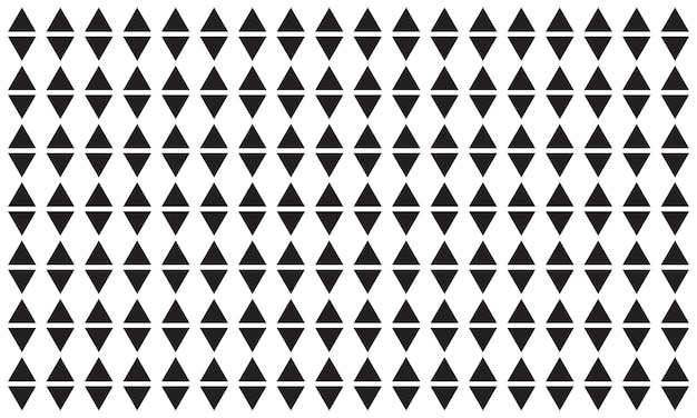Vector seamless black and white triangle pattern background for wallpaper wrapping paper fashion