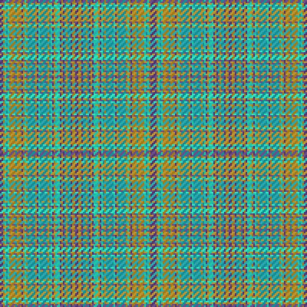 Vector seamless check Texture textile fabric Plaid pattern tartan background