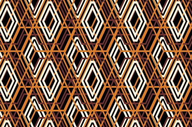 Vector vector seamless decorative geometric shapes pattern background