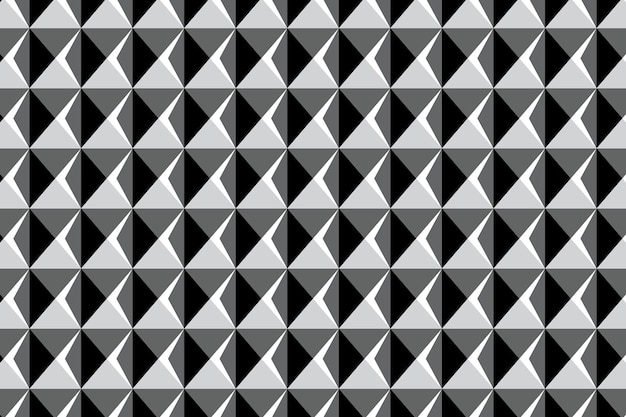 Vector seamless decorative geometric shapes pattern background