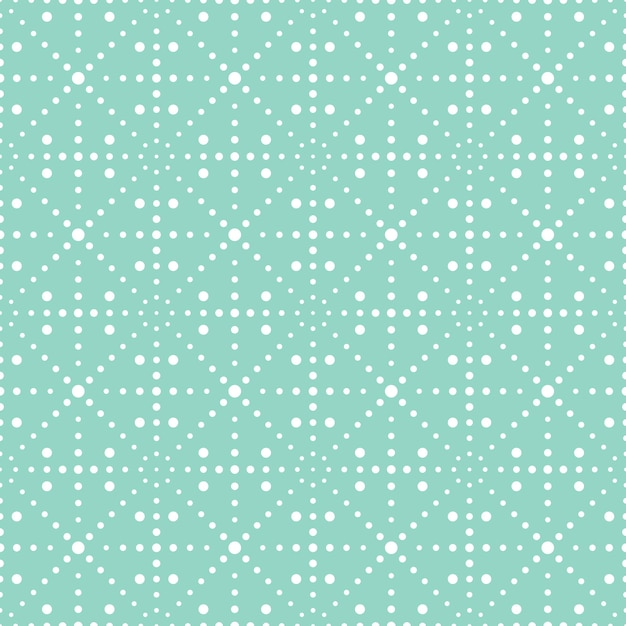 Vector seamless dotted pattern geometric textile texture Minimalistic stylish print elegant design