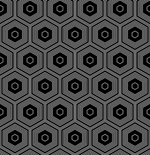 Vector vector seamless geometric pattern classic chinese ancient ornament adapted to modern trends fully editable linear background with clipping mask you can change thickness of lines color composition