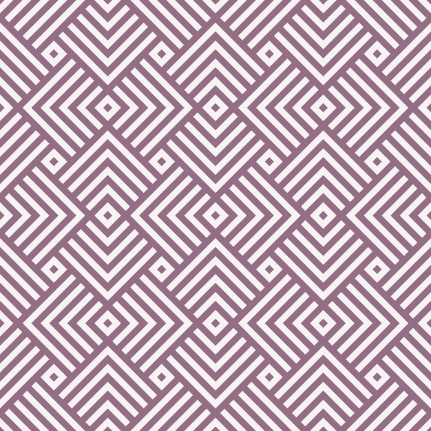 Vector seamless geometric pattern Purple striped background Endless ornate texture