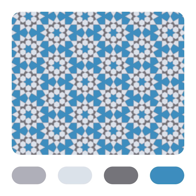 Vector vector seamless geometric pattern