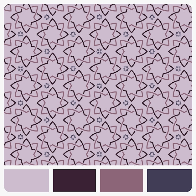 Vector vector seamless geometric pattern