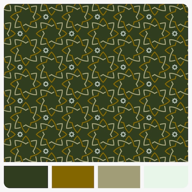 Vector vector seamless geometric pattern