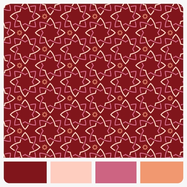 Vector vector seamless geometric pattern