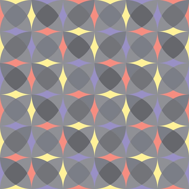 Vector vector seamless gray geometric pattern