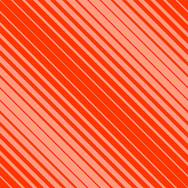 Vector seamless pattern mezzetinte luminoso disegno geometrico a strisce diagonali sfondo rosso