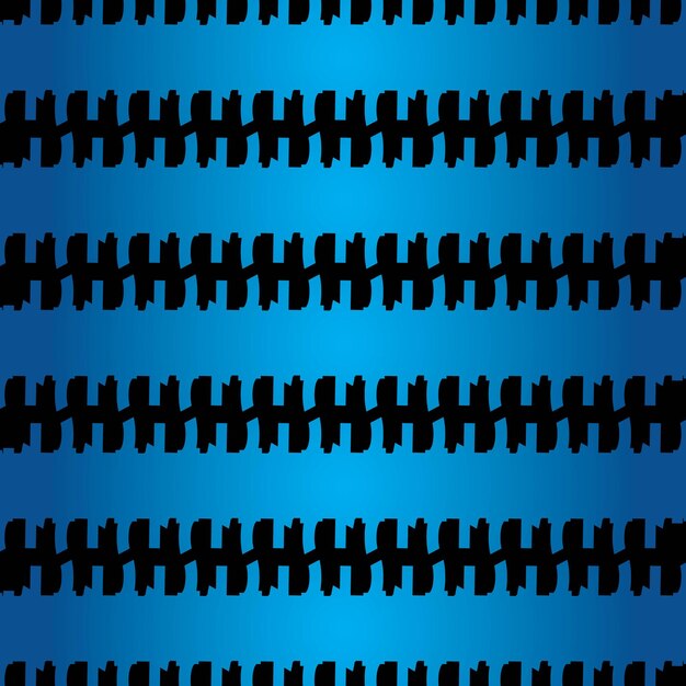 터 원활한 패턴 추상적인 기하학적 배경 검은색과 파란색 텍스처