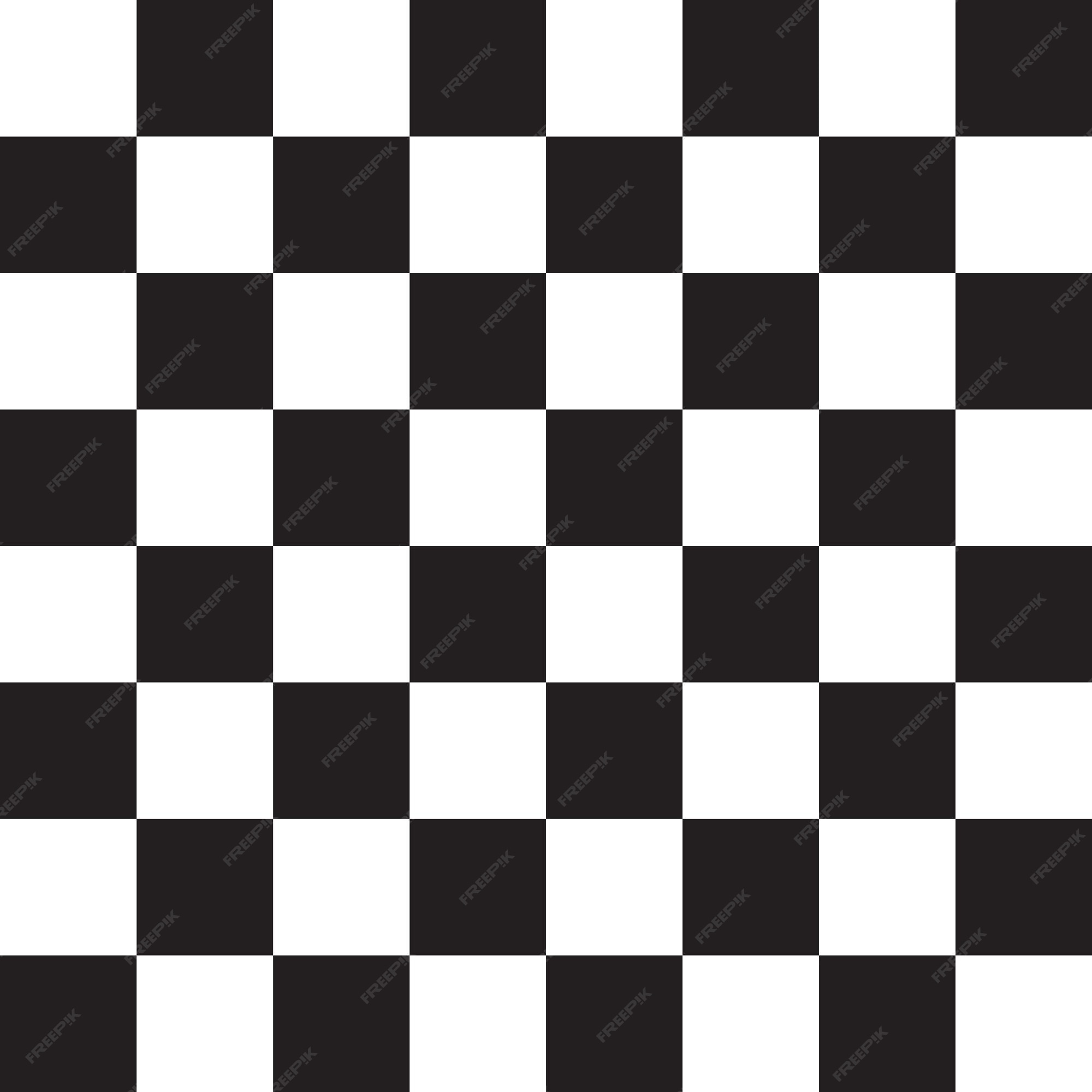 Seamless Background Pattern Chess Board Black And White Wallpaper Vector  Illustration Stock Illustration - Download Image Now - iStock