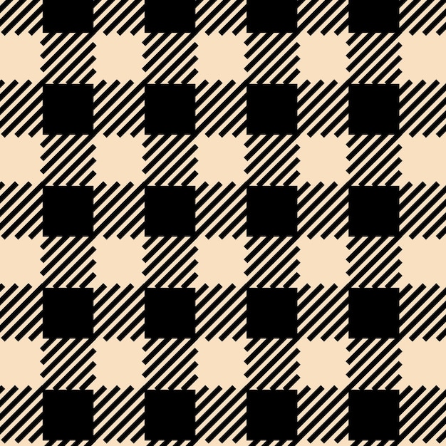 vector seamless pattern flannel checkered pattern