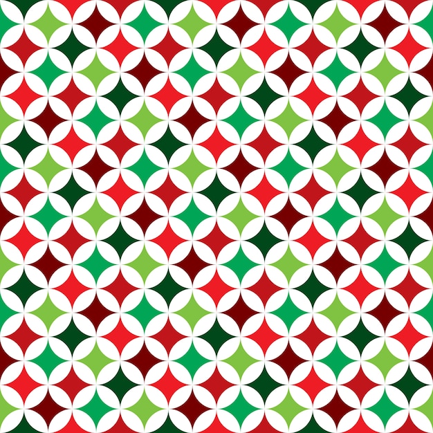 Vector seamless pattern illustration on a christmas holiday theme on white background. eps 10 design.