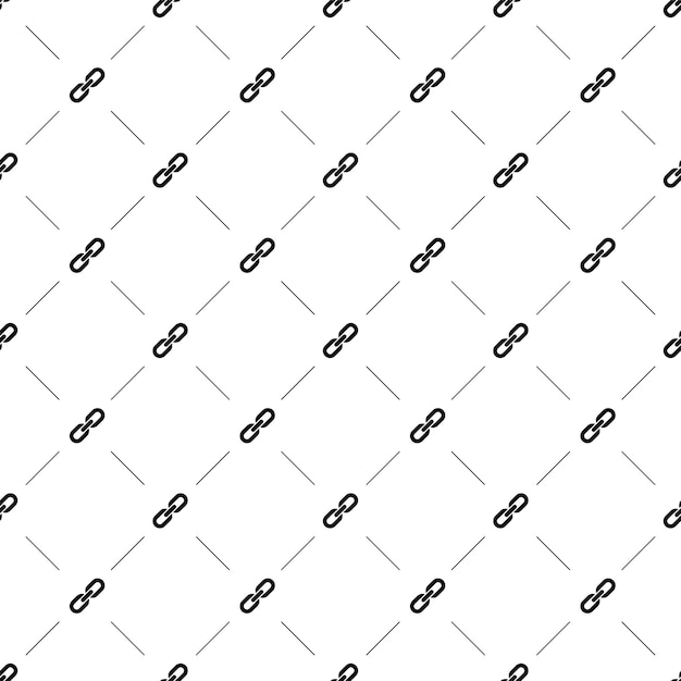 Vector seamless pattern, link, Editable can be used for web page backgrounds, pattern fills