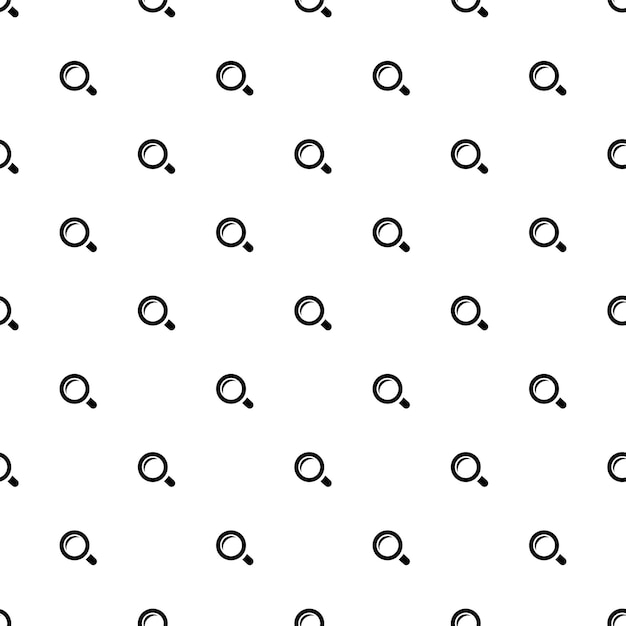 Vector seamless pattern, magnifying glass, Editable can be used for web page backgrounds, pattern fills