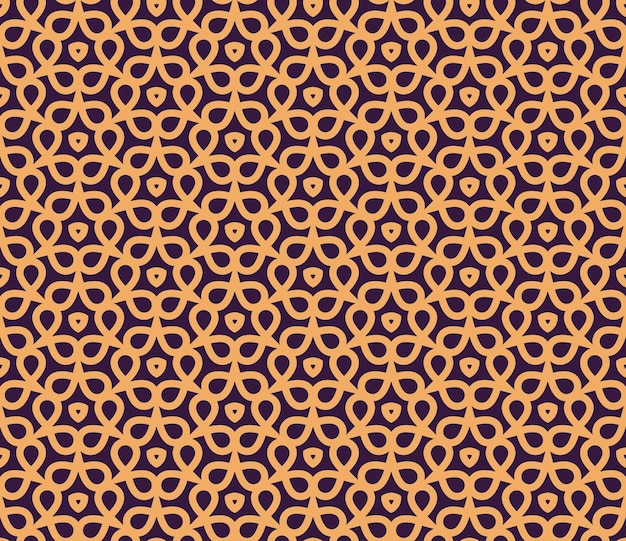 Vector seamless pattern Modern stylish abstract texture Repeating geometric linear tiles pattern background