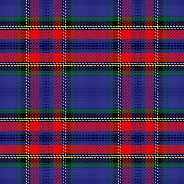 Vector seamless pattern tartan scozzese stewart